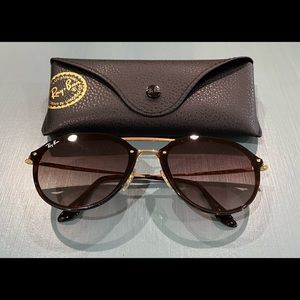 Ray Ban Double Bridge Blaze Sunglasses